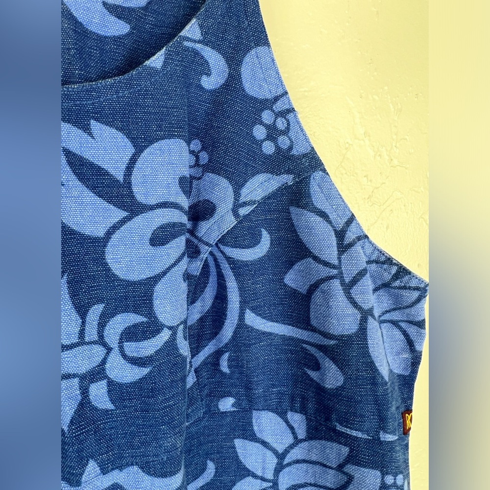 90’s Roxy Hawaiian Flower Print Dress - Picture 2 of 11
